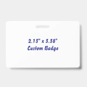 Create Your Own Landscape PVC Plastic badge