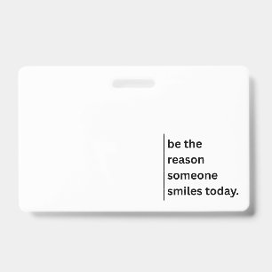 Create Your Own Landscape PVC Plastic Badge