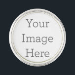 Create Your Own Lapel Pin<br><div class="desc">Create your very own personalized label pin. Upload fun images cool designs inspirational text or even your company's logo. Click customize upload your image and there you have it your very own custom lapel pin.</div>