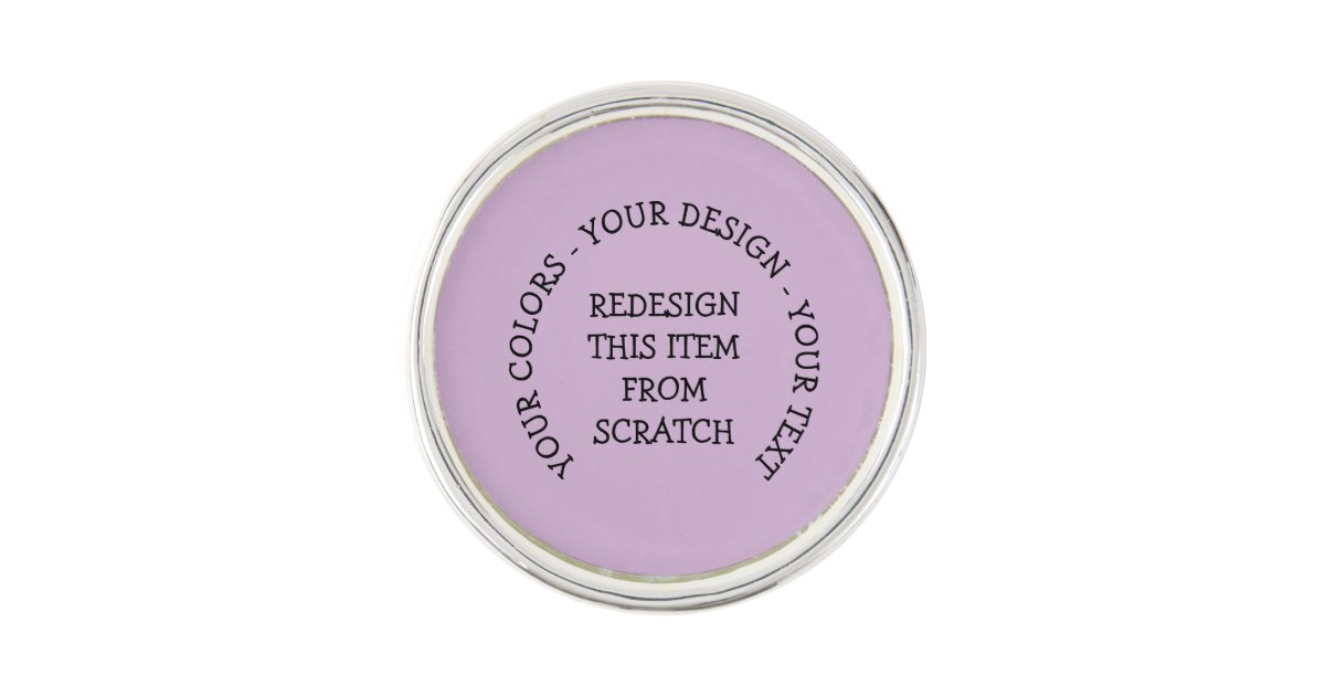 Create Your Own Lapel Pin Zazzle