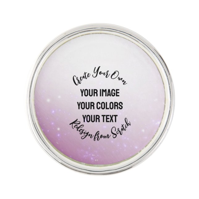 Create Your Own Lapel Pin (Front)