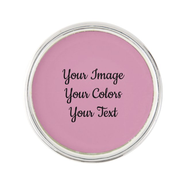 Create Your Own Lapel Pin (Front)