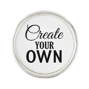 Create Your Own Lapel Pin