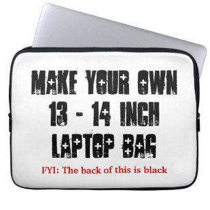 Create Your Own Laptop Sleeve