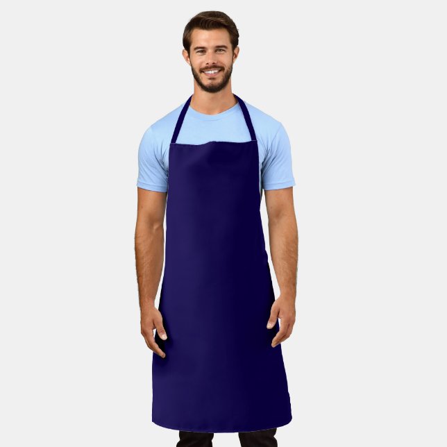 Create Your Own Large All-Over Print Apron (Worn)