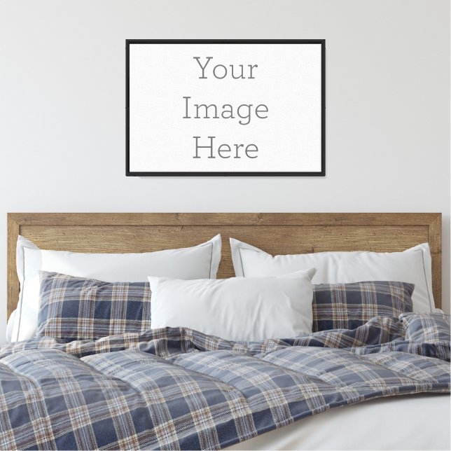 Wrapped Canvas, Size: 24.00" x 16.00" (Insitu(Bedroom))