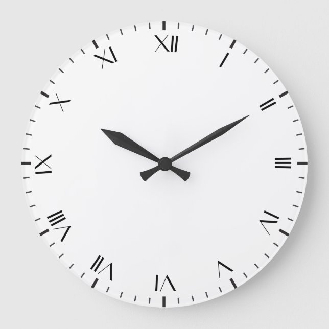 Create your own large clock (Front)