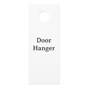Create Your Own Large Door Hanger