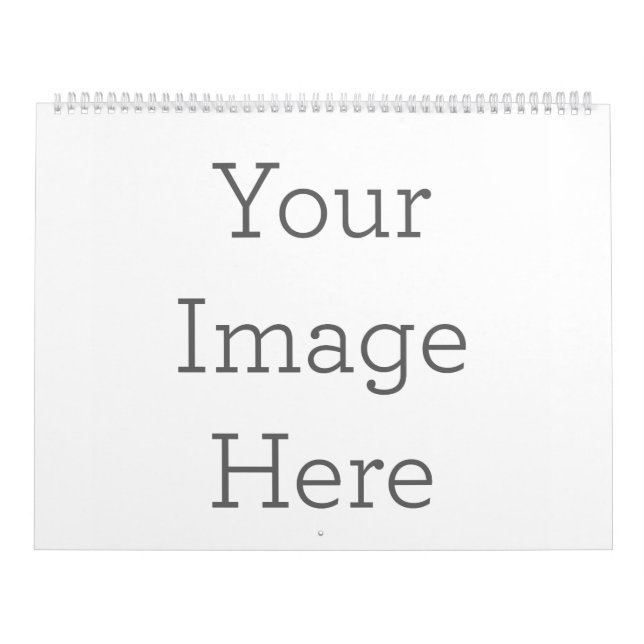 Two Page LargeCalendar, White (Cover)