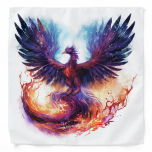 Create Your Own Large Mythical Phoenix Firebird Bandana