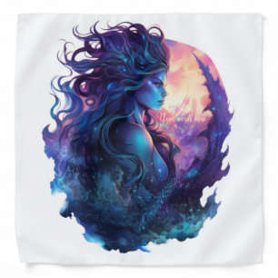 Create Your Own Large Mythical Siren Mermaid Bandana