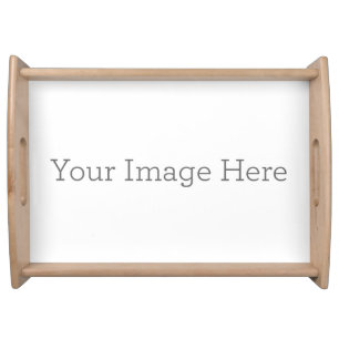 Create Your Own Large Natural Serving Tray