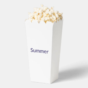 Create Your Own Large Popcorn Favor Box