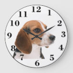 Create Your Own Large Round Clock at Zazzle