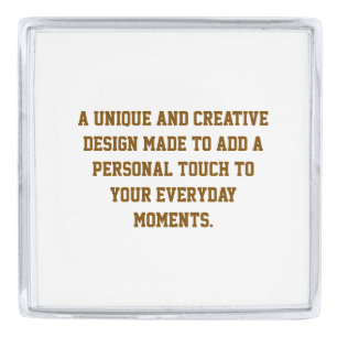 Create Your Own Large Square Lapel Pin