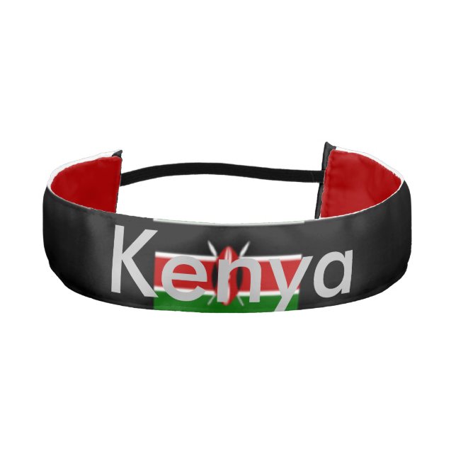 Create Your Own Latest Kenya national Athletic Headband (Front)