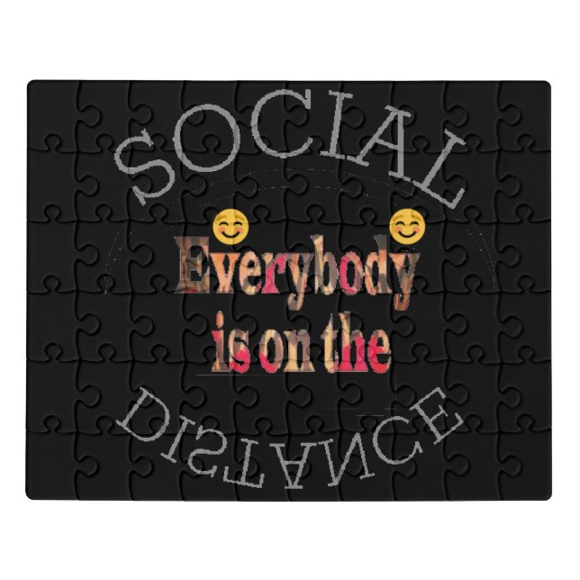 Create Your Own Latest Social Distance Jigsaw Puzzle (Puzzle Horizontal)