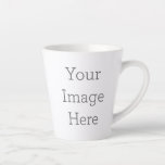 Create Your Own Latte Mug<br><div class="desc">Upload your own design or add text to personalize your own latte mug!</div>
