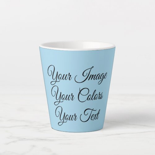 Create Your Own Latte Mug