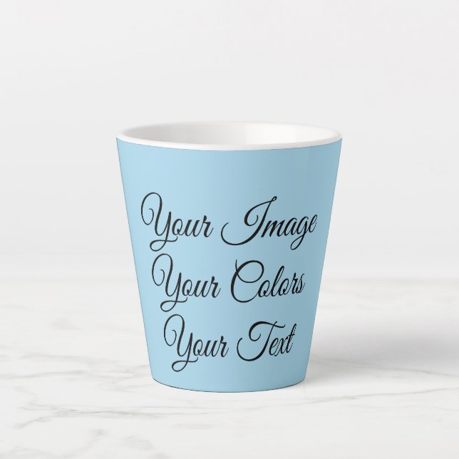 Create Your Own Latte Mug (Front)