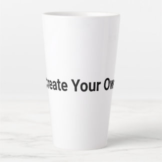 Create Your Own Latte Mug