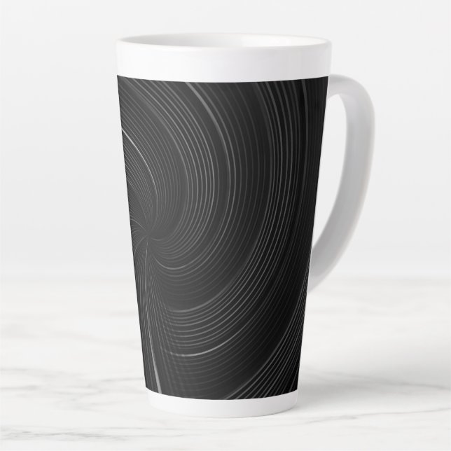 Create Your Own Latte Mug (Right Angle)