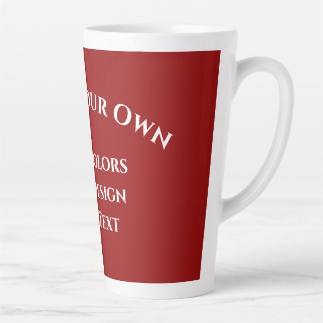 Create Your Own Latte Mug (Right)