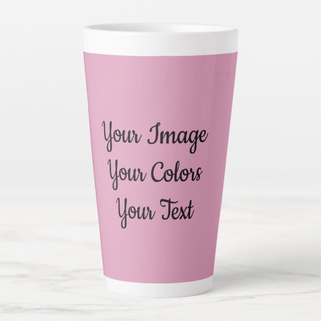 Create Your Own Latte Mug (Front)