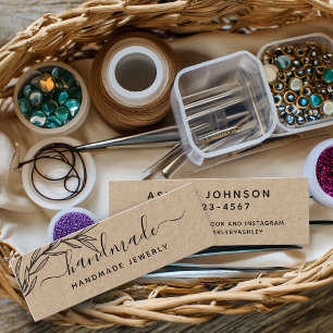 Create Your Own Laurel Leaves Greenery Mini Business Card