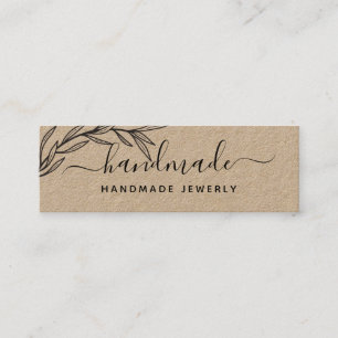 Create Your Own Laurel Leaves Greenery Mini Business Card