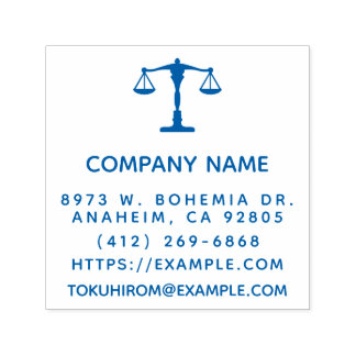 Create Your Own Law Firm Self-inking Stamp