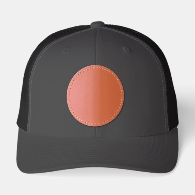 Create Your Own Leather Patch Hat (Front)