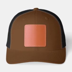 Create Your Own Leather Patch Hat