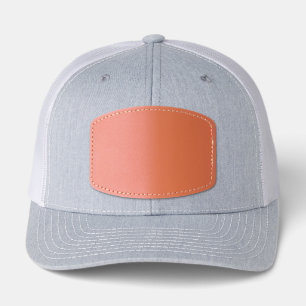 Create Your Own Leather Patch Hat