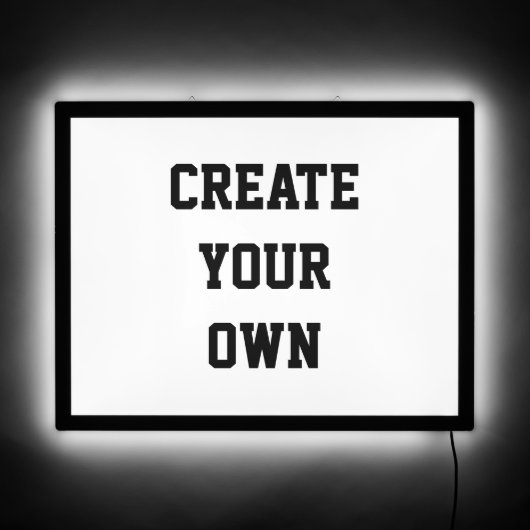 Create Your Own LED Sign (Front)