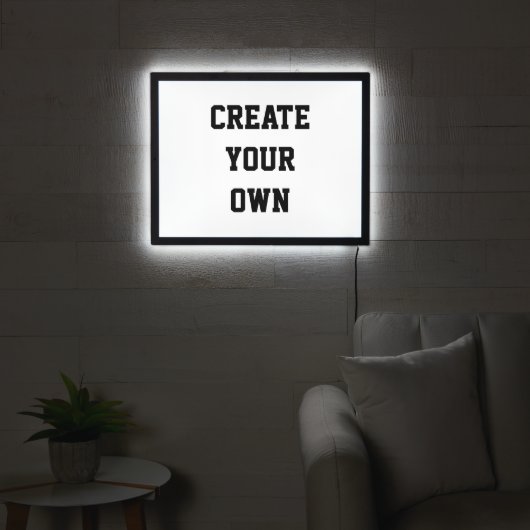 Create Your Own LED Sign (Living Room)
