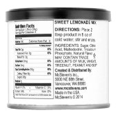 Lemonade Drink Mix (Back)