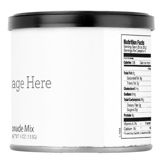 Lemonade Drink Mix (Right)