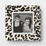 Create-your-own Leopard Print Photo Frame Plaque at Zazzle