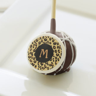 Create Your Own Leopard Skin Pattern Cake Pops