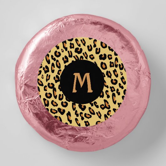 Create Your Own Leopard Skin Pattern Dipped Oreo Cookie Favors (Front)