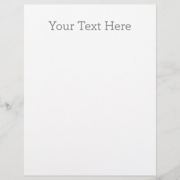 Create Your Own Letterhead Paper, Size: 8.5" x 11"