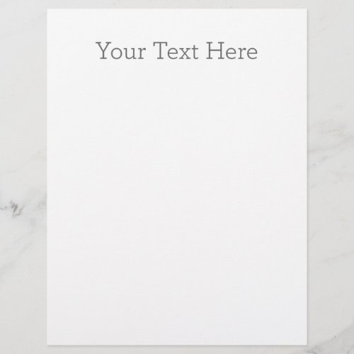Create Your Own Letterhead Paper Size 85 x 11