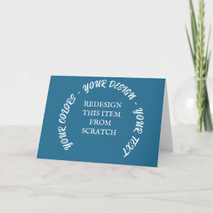 Create Your Own Letterpress Thank You Card