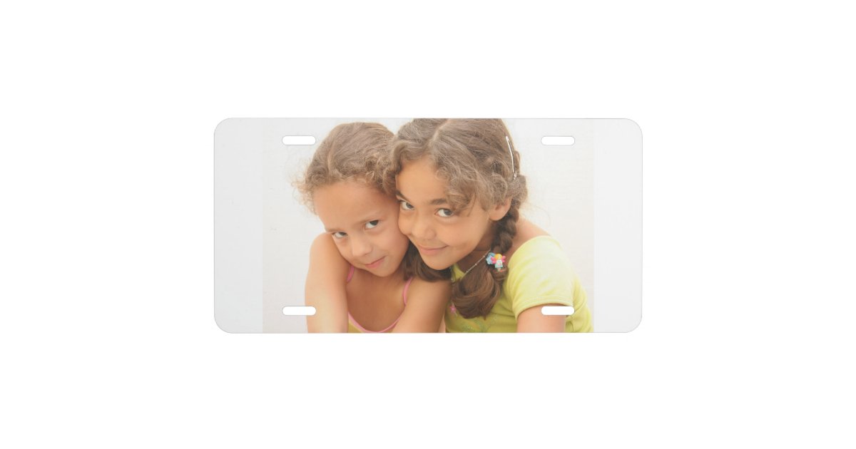 Create your own license plate zazzle