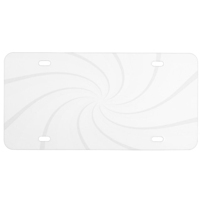 Create Your Own License Plate (Front)