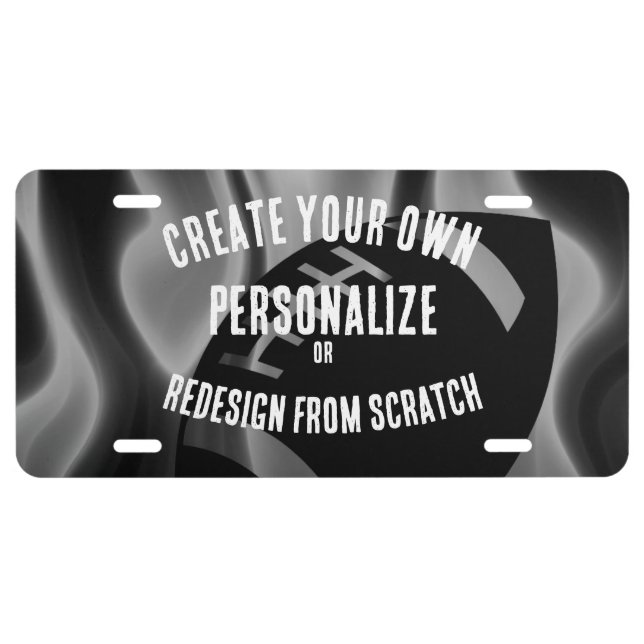 Create Your Own License Plate (Front)