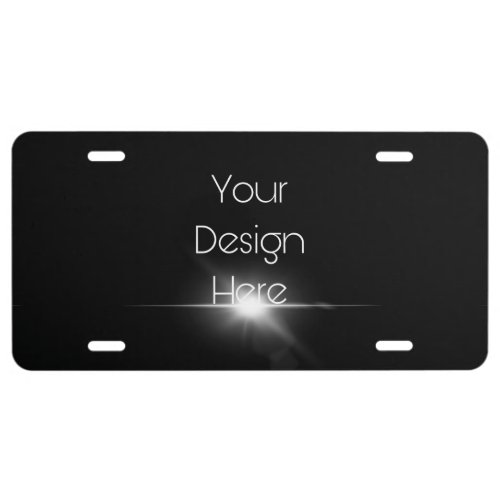 Create Your Own License Plate