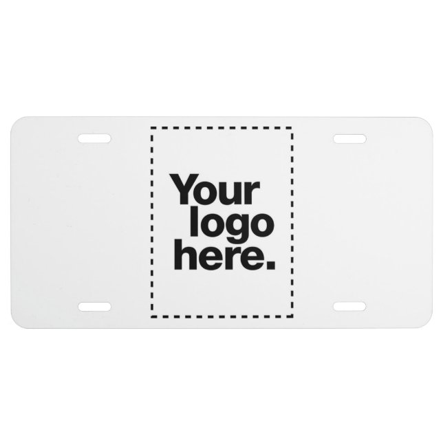 Create your own license plate (Front)