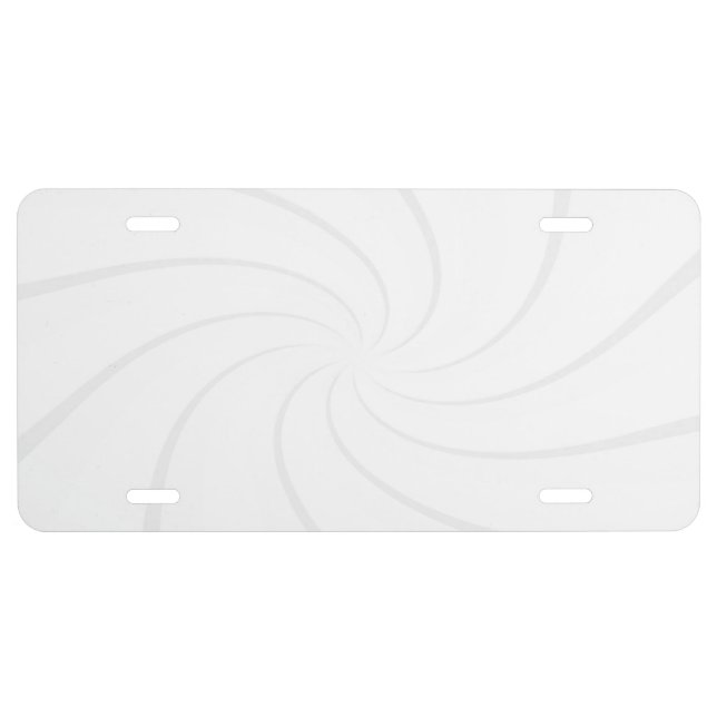 Create Your Own License Plate (Front)